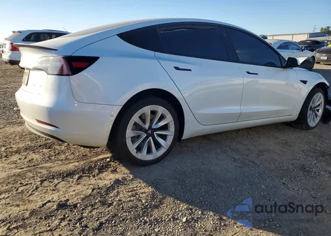 2021 Tesla Model 3 from USA, damaged, VIN 5YJ3E1EB0MF015555